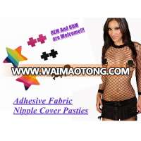 Nippies Cross Waterproof Self Adhesive Fabric Nipple Cover Pasties