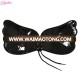 New Sponge Wiredrawing Processing Invisible Adhesive Strapless Lady Sexy Breast Full Up Drawstring Bra