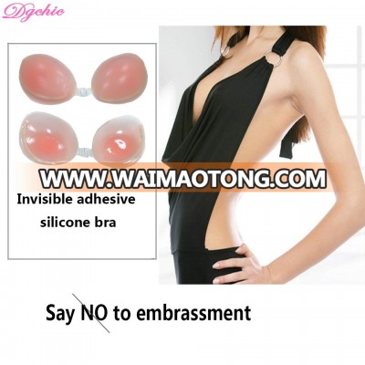 Seamless Breast Invisible Girls Nipple Bra Mature Hot Sexy Nude Silicon Bra